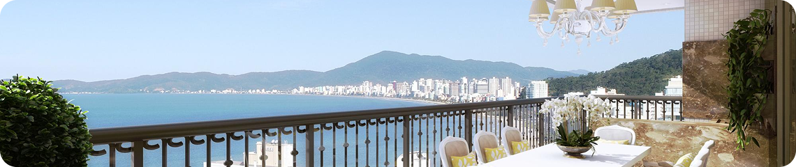 Hotel balcony with beautiful sea view